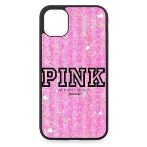 Victoria Secret Pink Glitter Phone Case